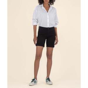 Kut from the Kloth Catherine Mid Rise Boyfriend Short, Exclusive Size 1818 / Bla